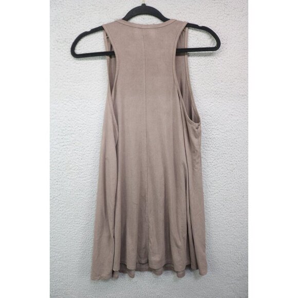 Standard People's Project Sleeveless Faux Seude Mini Dress/Tunic-Size Large - Picture 5 of 6